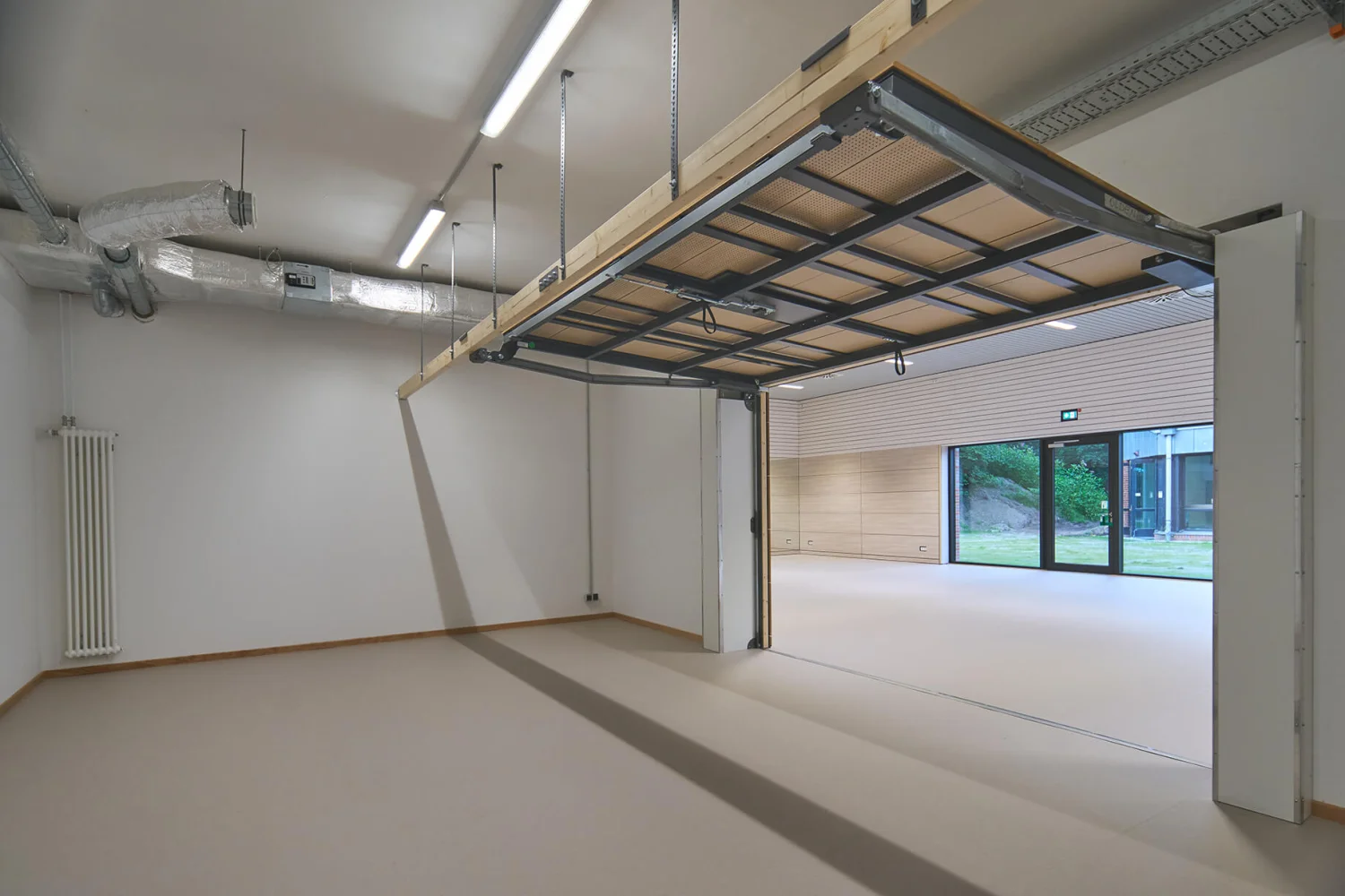 FTZ Sport Oldenburg – Durchgang zum Sportbereich
