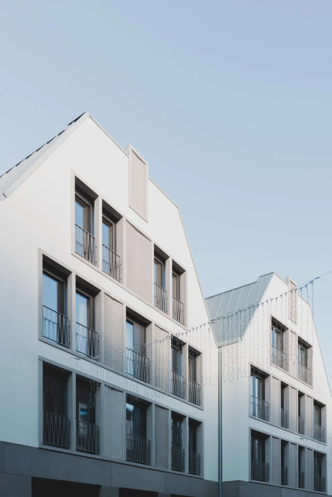 Haarenstraße 54 und 56 – Giebelfassaden