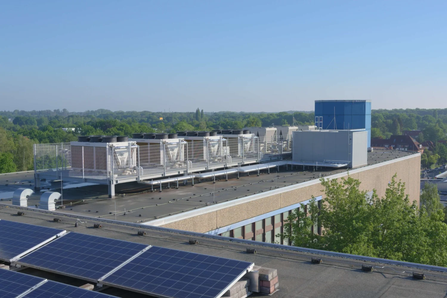 Rechenzentrum Universität Oldenburg – Dachtechnik